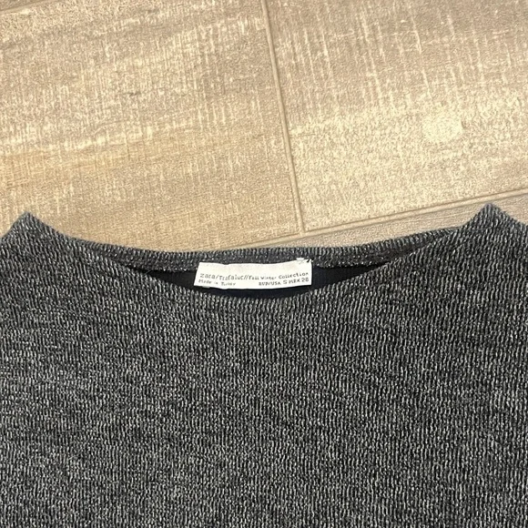Zara Women’s Dark Gray Top - Picture 3 of 14